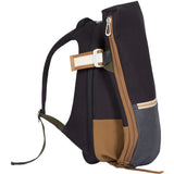 Cote et Ciel Isar Multi Touch Cargo Canvas Backpack | Indigo Blue