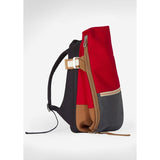 Cote et Ciel Isar Multi Touch Cargo Canvas Laptop Backpack | Ruby Red