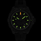 Isobrite T100 Eclipse Men's Watch Black-Green | Silicone ISO202