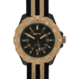Isobrite T100 Limited Concept Men's Watch Tan-Black | Nylon ISO304NTT