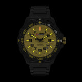 Isobrite T100 Valor Polycarbonate Men's Watch Black-Yellow | Polyurethane ISO313