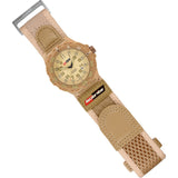 Isobrite T100 Valor Polycarbonate Men's Watch Tan-Green | Nylon ISO316