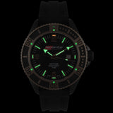 Isobrite Master Diver ISO504 Black Watch | NBR Rubber