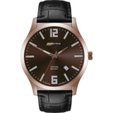 Isobrite Grand Slimline ISO904 Brown Watch | Leather