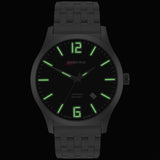 Isobrite Grand Slimline Series ISO912 Black Watch | Stainless Steel