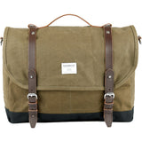 Sandqvist Izzy Messenger Bag | Waxed Olive SQA567