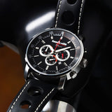 Lambretta Imola Watch | Leather Black 2151BLA