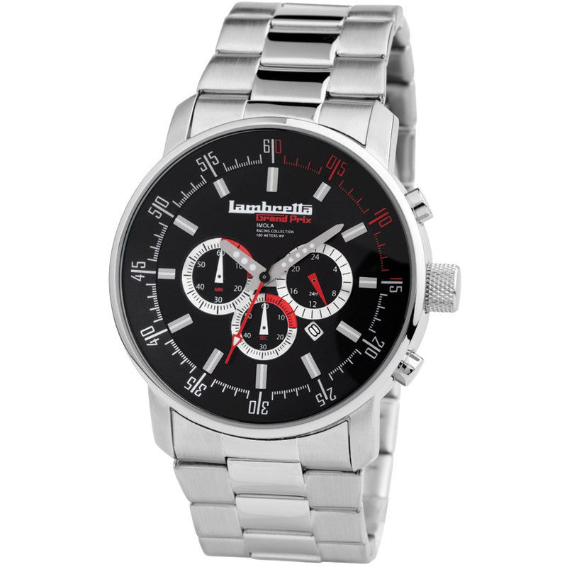 Lambretta Imola Black Watch Steel 2152BLA – Sportique