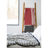 in2green Reversible Repeating Cross Blanket Eco Throw