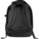 Cote&Ciel Isar Small Furrowed Nylon Backpack | Powder Black 28483