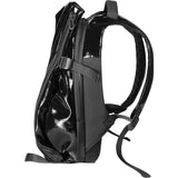 Cote&Ciel Isar Shine Laquered Polymer Backpack | Liquid Black 28468