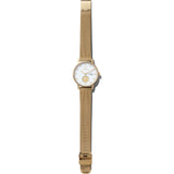 Triwa Ivory Svalan Watch | Gold Mesh Super Slim SVST105-MS121313