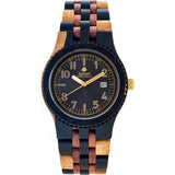Tense Yukon Watch | Dark Dual Tone Sandalwood/Rosewood J5200IDM-BG