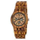 Tense Vernon Adventure Men's Watch Zebrawood | J5203Z