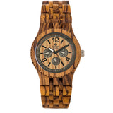 Tense Vernon Adventure Men's Watch Zebrawood | J5203Z