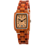 Tense Timber Discovery Men's Watch Sandalwood Black Num. | J8102S