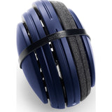 Brooks England x Carrera Foldable Helmet w/ Cover | Blue/Grey Herringbone M