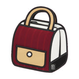 Jump From Paper Outer Stripe Handbag