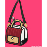 Jump From Paper Outer Stripe Handbag