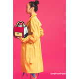 Jump From Paper Outer Stripe Handbag