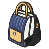 Jump From Paper Outer Stripe Handbag