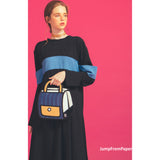 Jump From Paper Outer Stripe Handbag