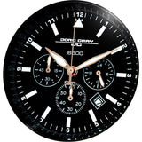 Jorg Gray JG6500-51 Black Chronograph Men's Watch | Leather