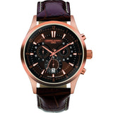Jorg Gray JG6800-24 Silver Chronograph Men's Watch | Leather