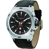 Jorg Gray JG7800-11 Black Three Hand Men's Watch | Leather