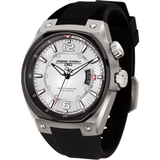 Jorg Gray JG8300-11 White Three Hand Men's Watch | Silicone