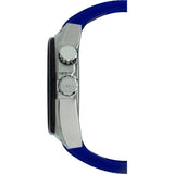 Jorg Gray JG8300-14 Blue w/ Silver Three Hand Men's Watch | Silicone