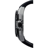 Jorg Gray JG8300-23 Black w/ Silver Chronograph Men's Watch | Silicone