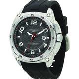 Jorg Gray JG8400-11 Black Three Hand Men's Watch | Silicone