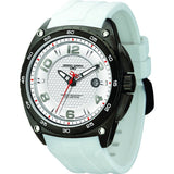 Jorg Gray JG8400-12 Silver Three Hand Men's Watch | Silicone