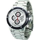 Jorg Gray JG8500-23 White Chronograph Men's Watch | Steel