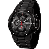 Jorg Gray JG8500-24 Black Chronograph Men's Watch | Steel