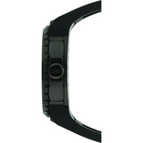 Jorg Gray JG8700-13 Black w/ White Three Hand Men's Watch | Silicone