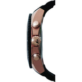 Jorg Gray JG9700-23 Black w/ Gold Chronograph Men's Watch | Silicone