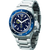 Jorg Gray JG9700-24 Blue w/ Silver Chronograph Men's Watch | Steel