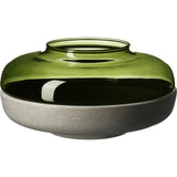 JIA Inc Lantern & Shade Vase + Tea Light Holder | Green