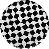 JIA Inc Limited Edition MerciXPaola Patterned Plates | Black/White