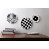 JIA Inc Limited Edition MerciXPaola Patterned Plates | Black/White