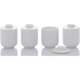 JIA Inc Persona Set of 4 Patterned Teacups- JPN210