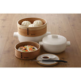 JIA Inc Large Steamer Set | White
