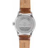 Jack Mason Aviator Navy 3-Hand Stainless Steel Watch | Saddle Leather JM-A101-004