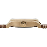 Jack Mason Navy Aviator 3 Hand Gold Watch | Saddle Leather JM-A101-307