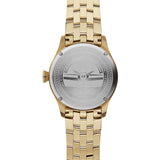 Jack Mason Black Aviator 3 Hand Gold Watch | Gold Steel JM-A101-308