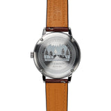 Jack Mason Navy Field Sub Second Stainless Steel Watch | Brown Leather JM-F401-002