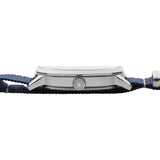 Jack Mason Gray Field Sub Second Stainless Steel Watch | Navy Nylon JM-F401-014