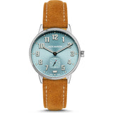Jack Mason Field Watch 38mm | Blue/Tan Suede JM-F401-021